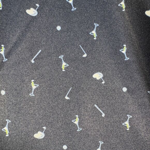 Callaway Shirt Mens Size 2XL Blue Opti Dri Polo Short Sleeve Golf Martinis Tees - Picture 8 of 10